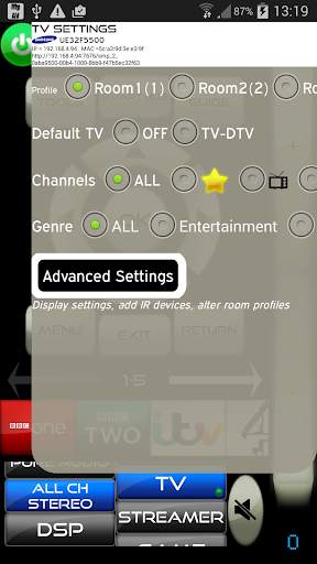 MyAV Pro Universal WiFi Remote screenshot 5