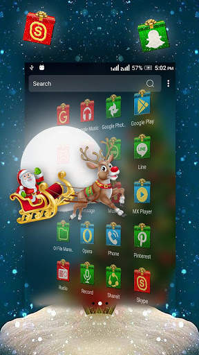 Christmas Tree Launcher Theme screenshot 4