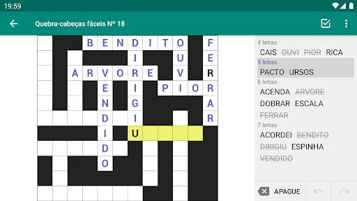 Palavras Cruzadas - "Fill-Ins" screenshot 7