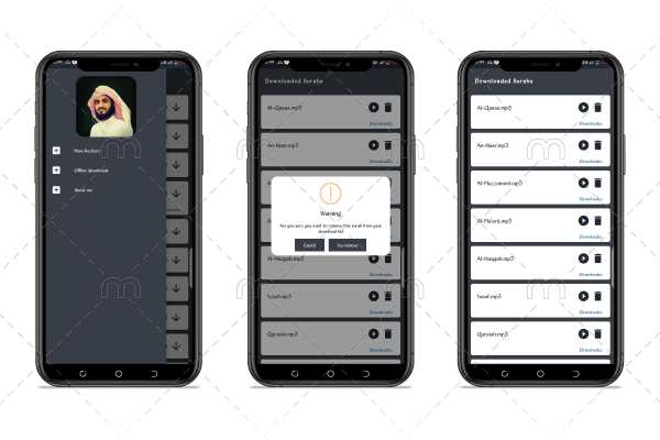 Muhammad Raadal Kurdi Quran with offline download screenshot 2