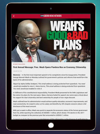 Liberia News Network (LNN) screenshot 5