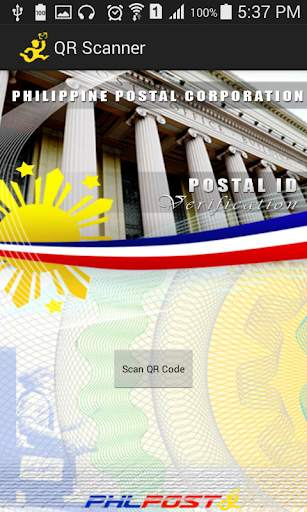 POSTAL ID Verification App screenshot 1