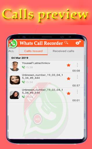 Whats Call Recorder New screenshot 4