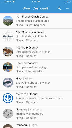 Alors, c'est quoi? - Learn French in Montreal скриншот 2