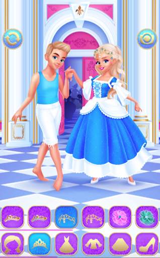 CINDERELLA PRINCE CHARMING: Wedding games for girl screenshot 1