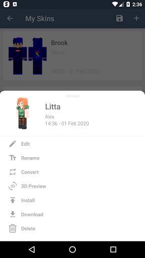 HD Skins Editor for Minecraft screenshot 7