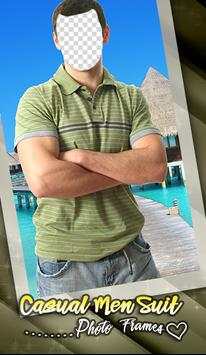Casual Men Suit Photo Frames screenshot 3