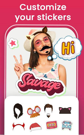 Sticker maker 2021 for WA - Create Sticker & Memes screenshot 2