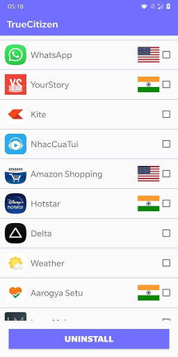 True Citizen - App Detector & Remover скриншот 2