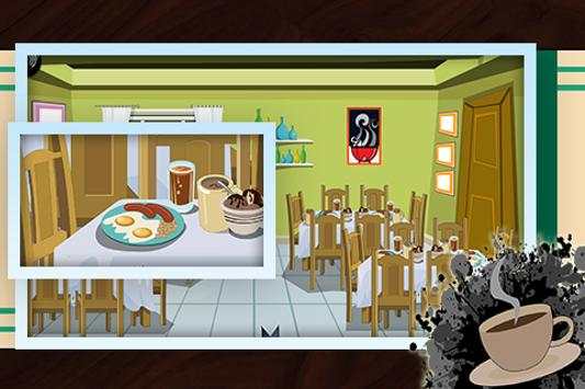 Kafe Kedai melarikan diri screenshot 3