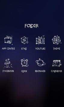 Starry V Launcher Theme screenshot 5
