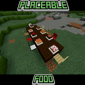 Mod Placeable Food for MCPE icon