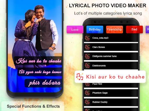Lyrical Photo Video Maker with Music screenshot 3