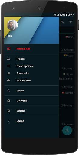 Messenger for InterPals screenshot 2