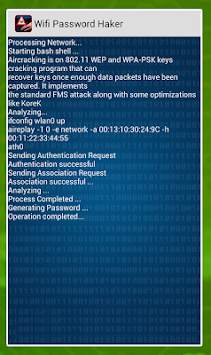 WiFI Password Hacker - Prank screenshot 3