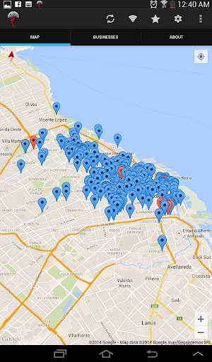Mywayfi, shared and free WiFi screenshot 1