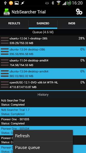 Nzb Searcher Trial (Newznab) screenshot 6