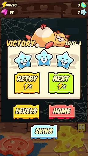 Hamster Break - The Breakout Game 🐹🧱 screenshot 3
