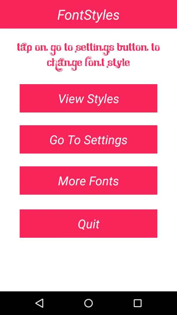 Font Styles screenshot 2