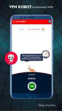 VPN Robot - Unlimited Free & Fast Proxy VPN screenshot 4