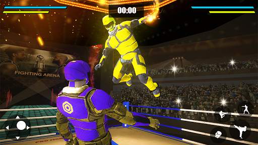 Real Robot Ring Fighting VS Wrestling Robot Game screenshot 4