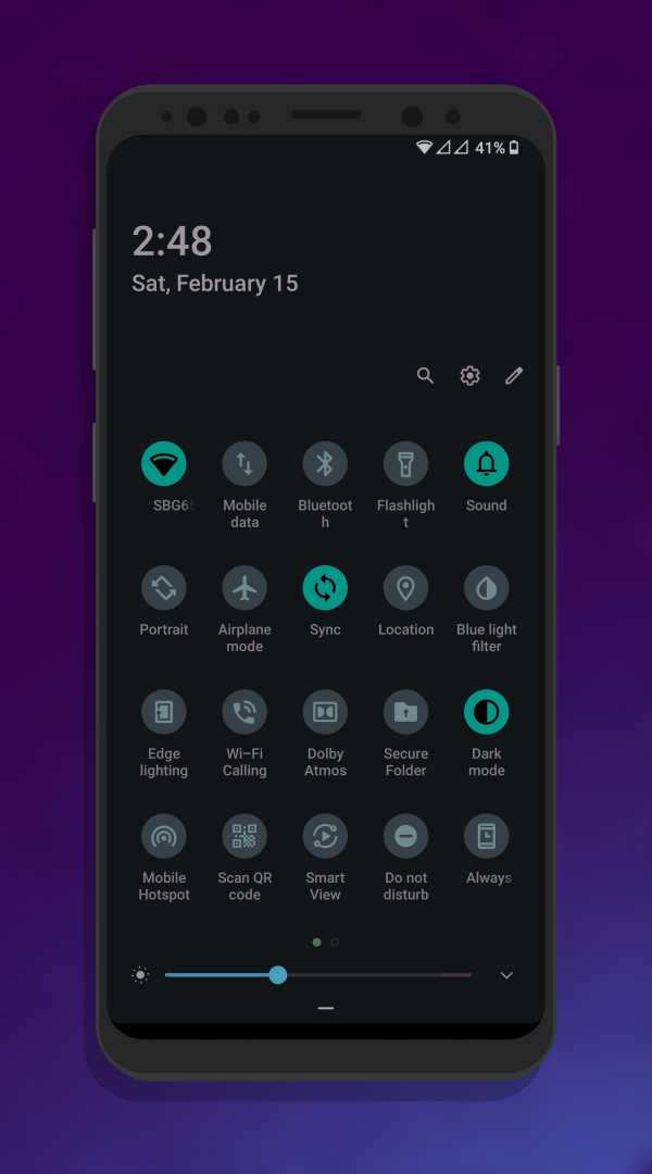 #Hex Plugin - AOSP Q Day/Night for Samsung OneUI screenshot 2