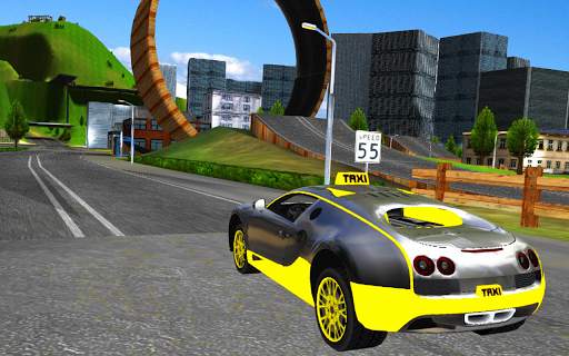 Taxi Town Driving Simulator screenshot 5