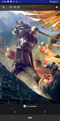 Wallpaper for The Witcher screenshot 2
