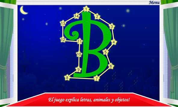 Unir puntos para niños: Juego educativo con letras screenshot 4