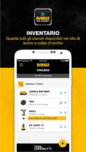 DEWALT Tool Connect screenshot 2
