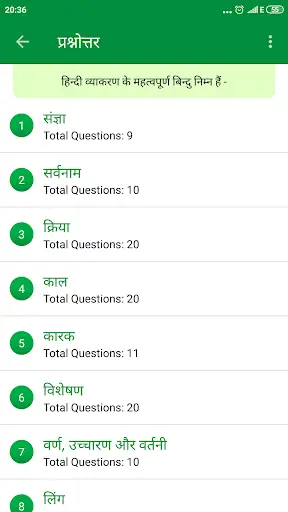 Hindi Grammar screenshot 4