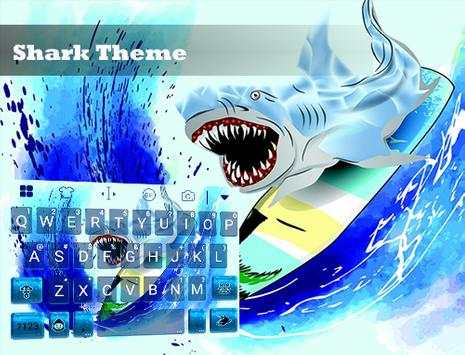 Sharp Shark Emoji Keyboard screenshot 1