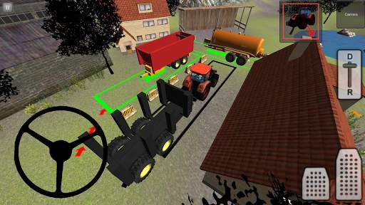Farming 3D: Tractor Parking screenshot 5