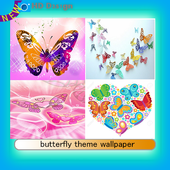 butterfly theme wallpaper icon