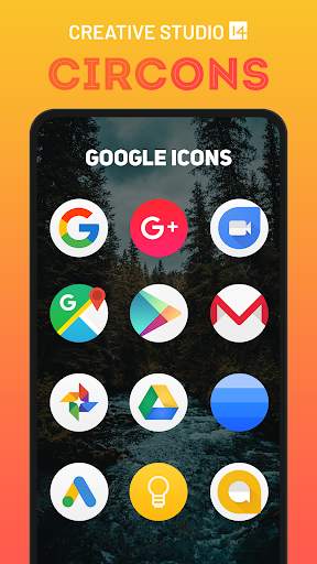 Circons Icon Pack - Colorful Circle Icons screenshot 3