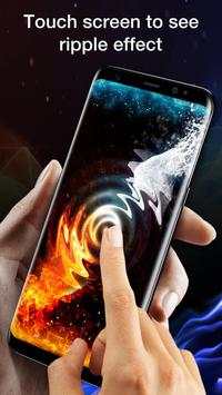Live Wallpaper Background Ice and Fire screenshot 2