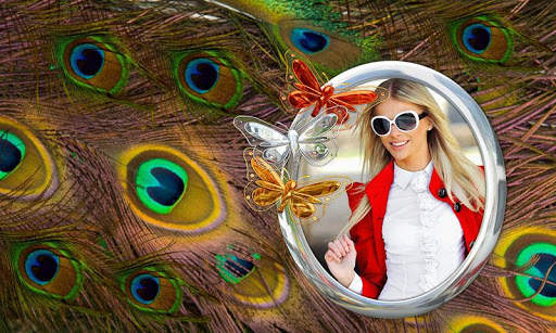 Peacock Feathers Photo Frames HD screenshot 6