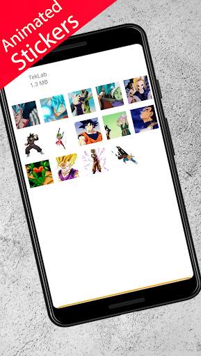 WA Stickers Dragon Saiyanz screenshot 5
