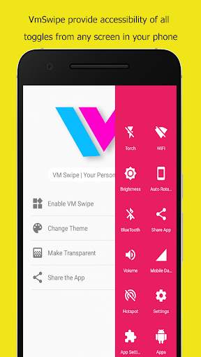 Sidebar - VmSwipe(Only 1.29 mb) screenshot 1