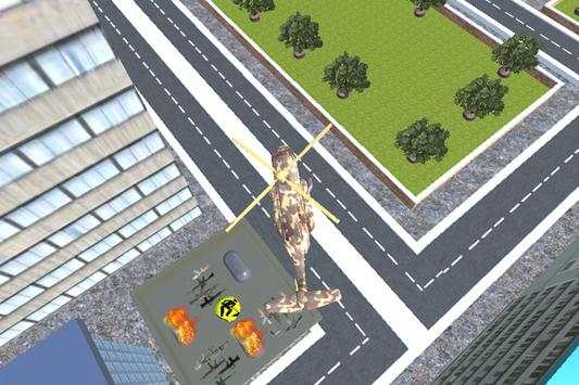 3D City Helicopter Warrior screenshot 2