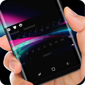 Neon Light Laser Keyboard for Samsung Note أيقونة