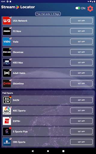 StreamLocator VPN screenshot 2