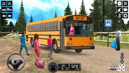 Bus Simulator 3d Offline Games screenshot 1
