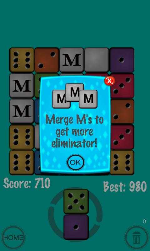 Merged Candy Based Dice Game screenshot 2