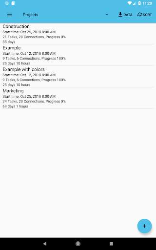 Project Schedule IAP screenshot 5