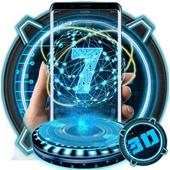 3D Next Tech seven Launcher Theme 1.3.5