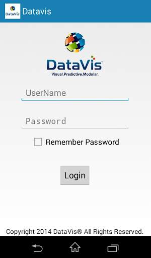 DataVis Mobile Application 1 تصوير الشاشة