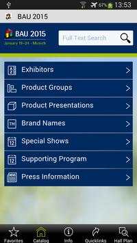 BAU 2015 App screenshot 2