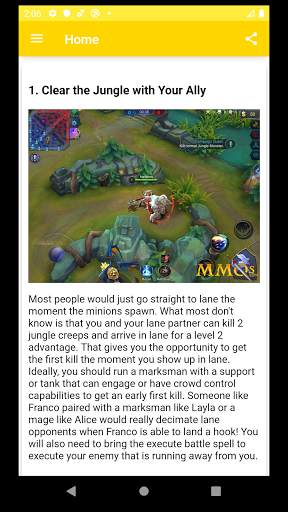 Guide for mobile legends screenshot 2