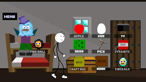 Stickman Jailbreak Craft : My Craft World Escape screenshot 1